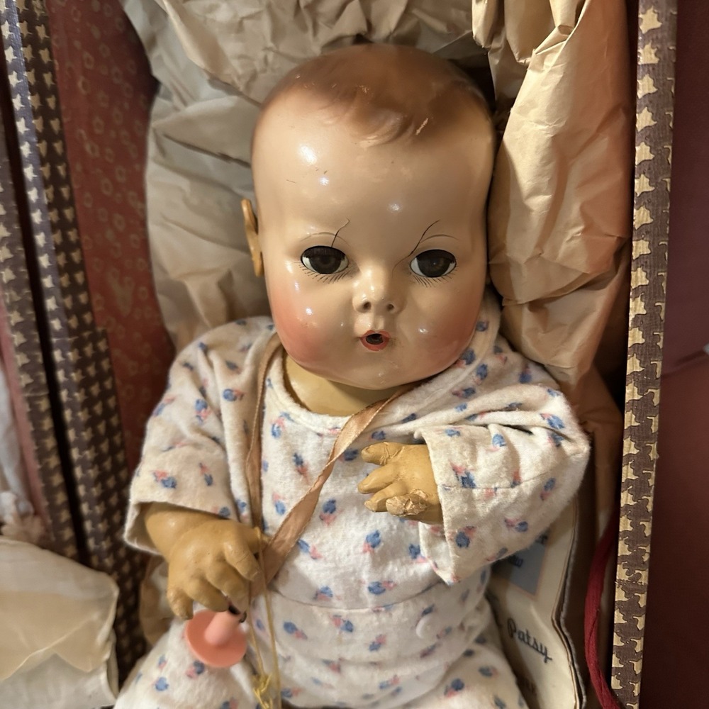 Effanbee 1930's Dy Dee 15in Drink and Wet Doll with MANY Original Accesories - Picture 2 of 15